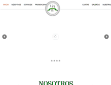 Tablet Screenshot of catering-guadalupe.com